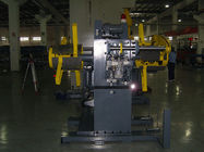 Μέταλλο Wafer Blanking Διαδικασία Decoiler Straightener Τροφοδότης Coil Correction Leveling Machine
